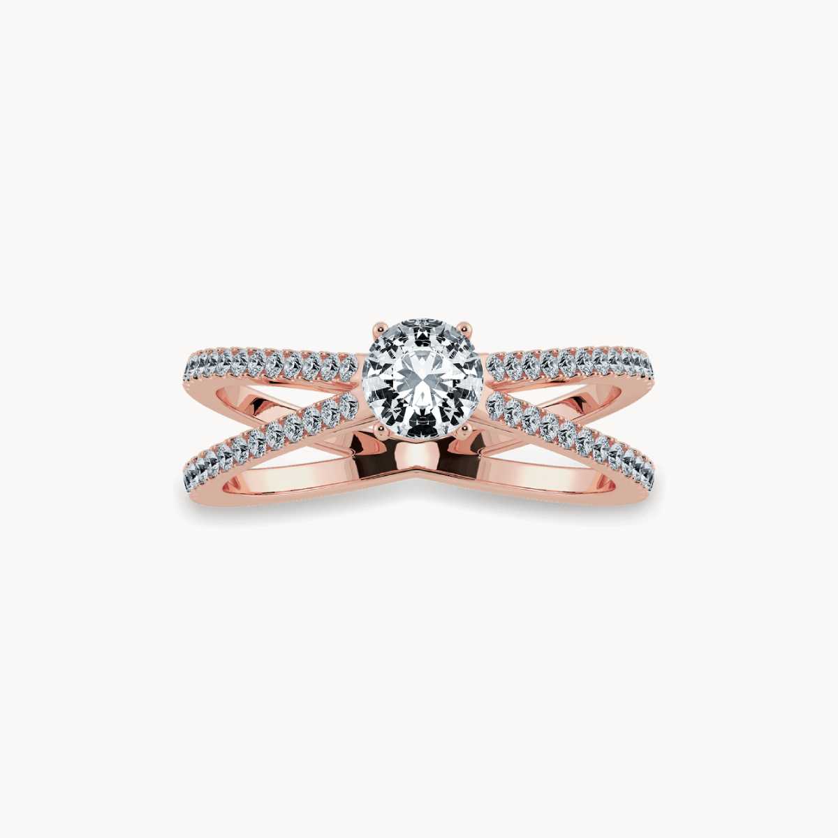 Raw Moonstone & White Sapphire Flow Ring & Stardust Band