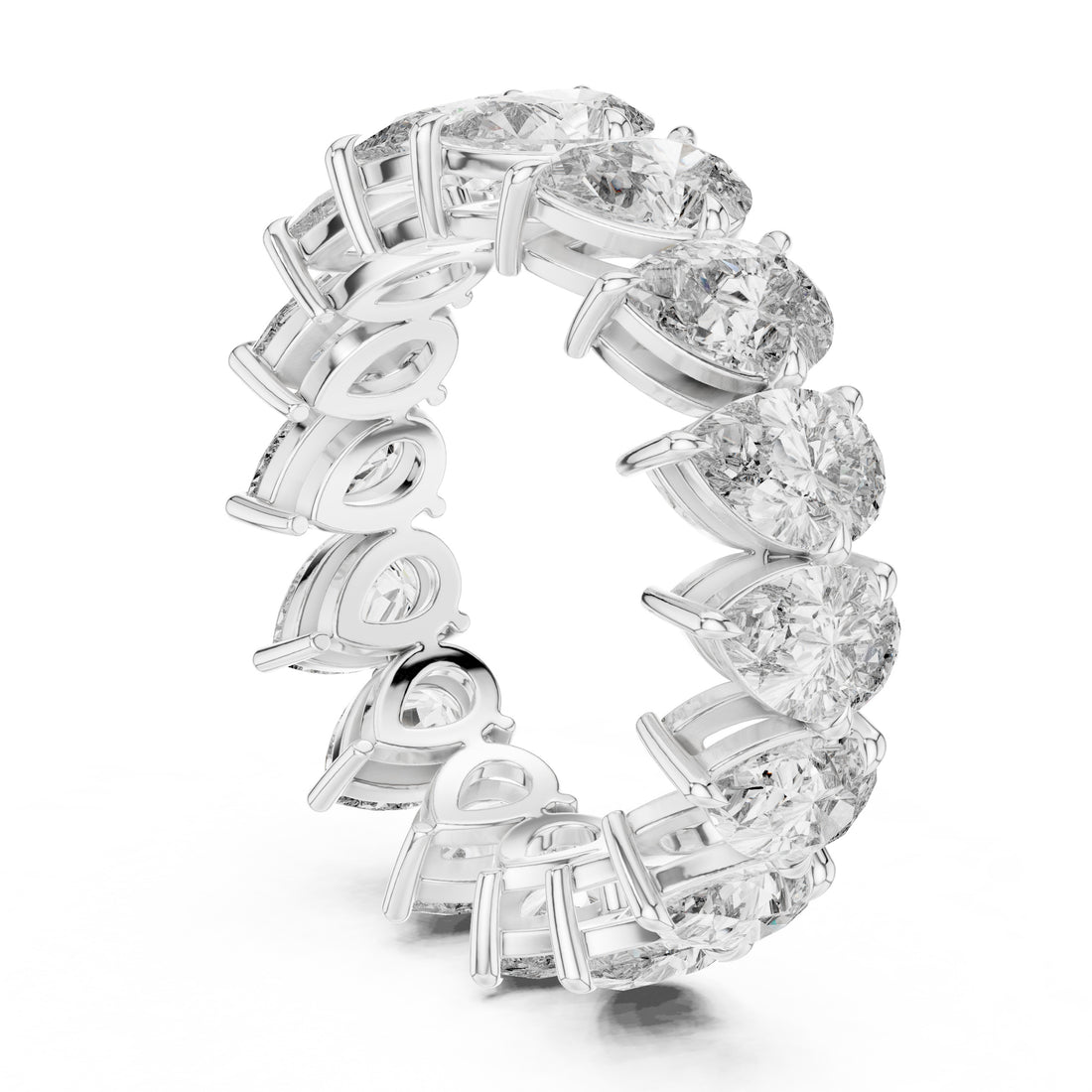 Sparkling Luxe 0.4ct 18KT Pear Shape Diamond Engagement Ring