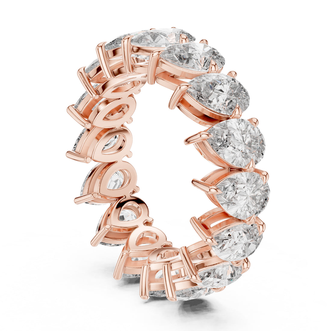 Sparkling Luxe 0.4ct 18KT Pear Shape Diamond Engagement Ring