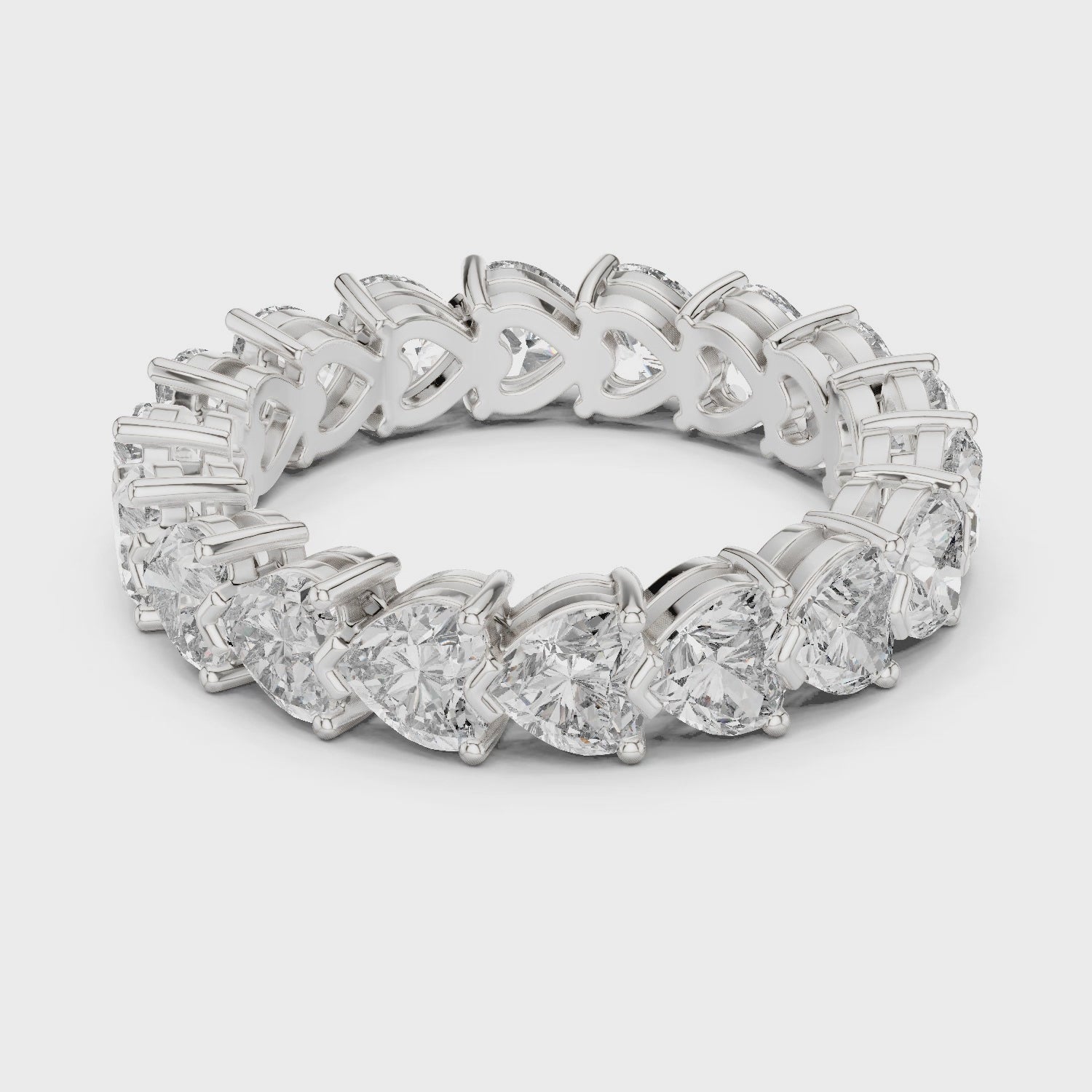 Sparkling Luxe 0.27ct 18KT Pear Shape Diamond Engagement Ring