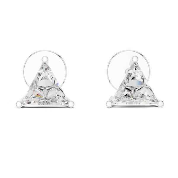 Sparkling Luxe 0.6CT Trillion Cut Lab Grown Diamond Stud Earrings