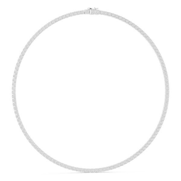 Sparkling Luxe 0.3ct Yellow Casual Wear Necklace Gold Round Diamond in 18KT